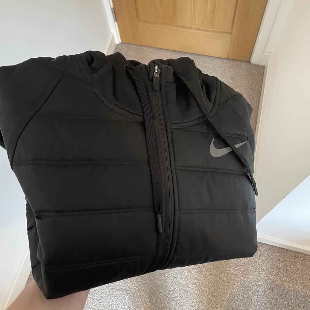 mens nike therma zip