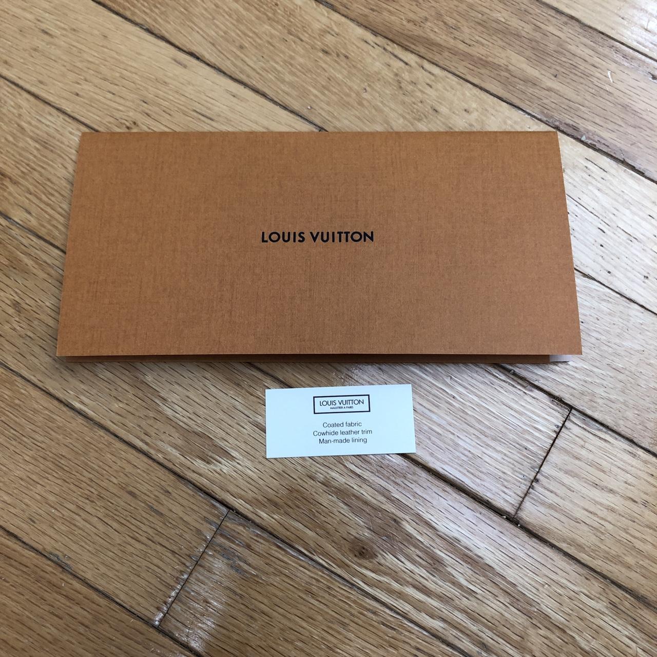 Authentic Louis Vuitton envelope and authentication - Depop