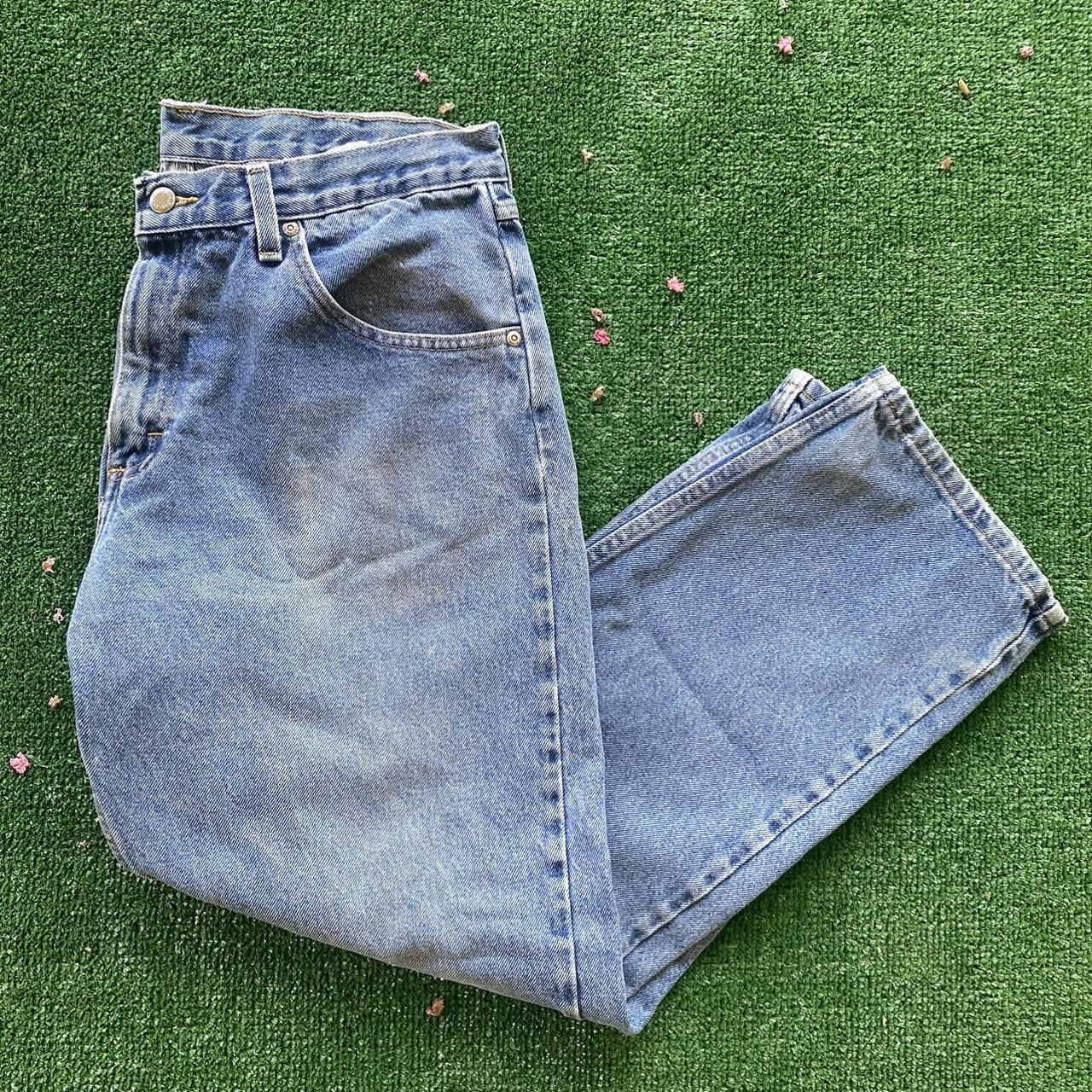 Wrangler Men's Blue Jeans | Depop