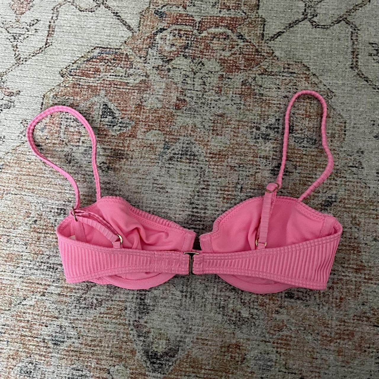 Hollister Co. Women's Pink Bikiniandtankinitops Depop