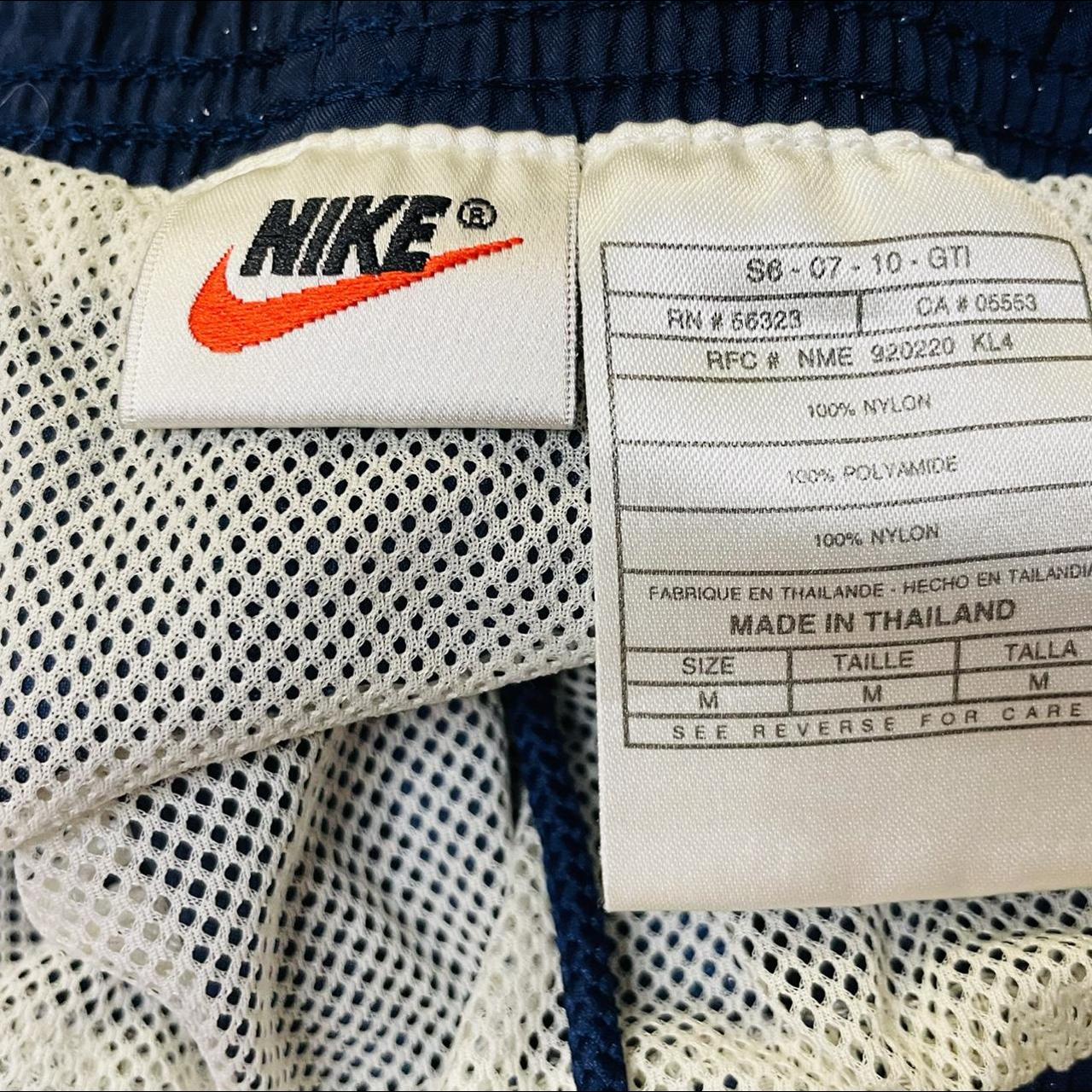 Vintage 90’s Nike Spellout Shorts ~ 17 inch across... - Depop