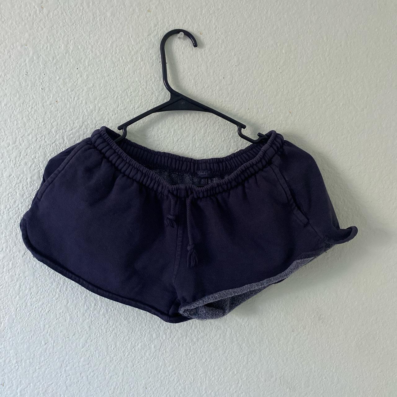 Navy blue brandy sweatshort Depop