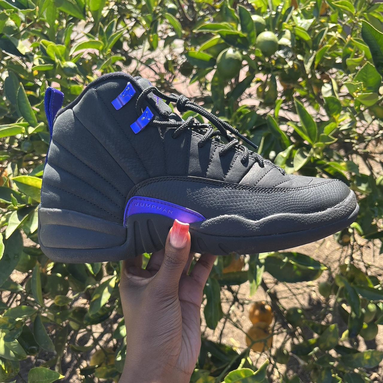 Jordan 12 Dark Concord GS size 7 W 8.5 100 Depop