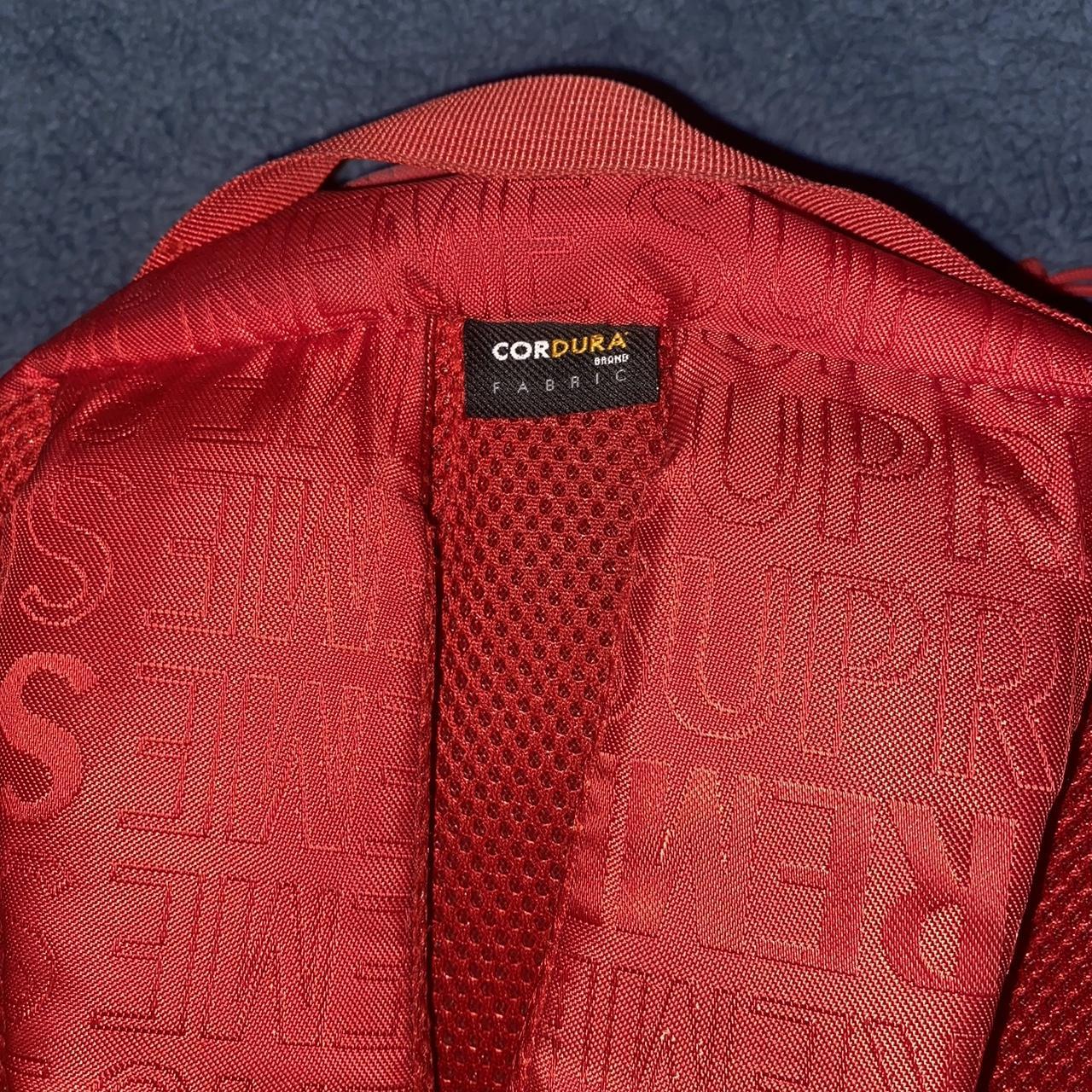Supreme Dark Red Mesh Backpack. • Authentic • - Depop