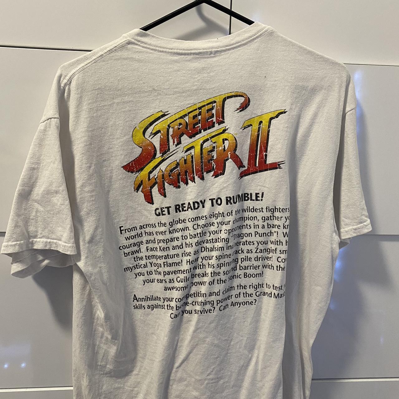 Vintage streetwear street fighter graphic tee from - Depop