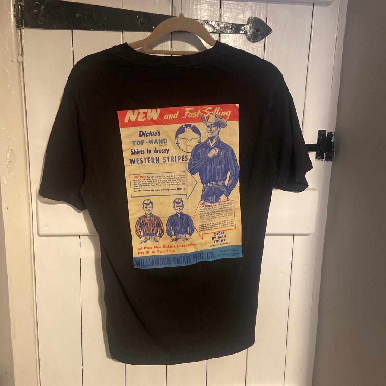 Dickies back graphic t-shirt - Depop