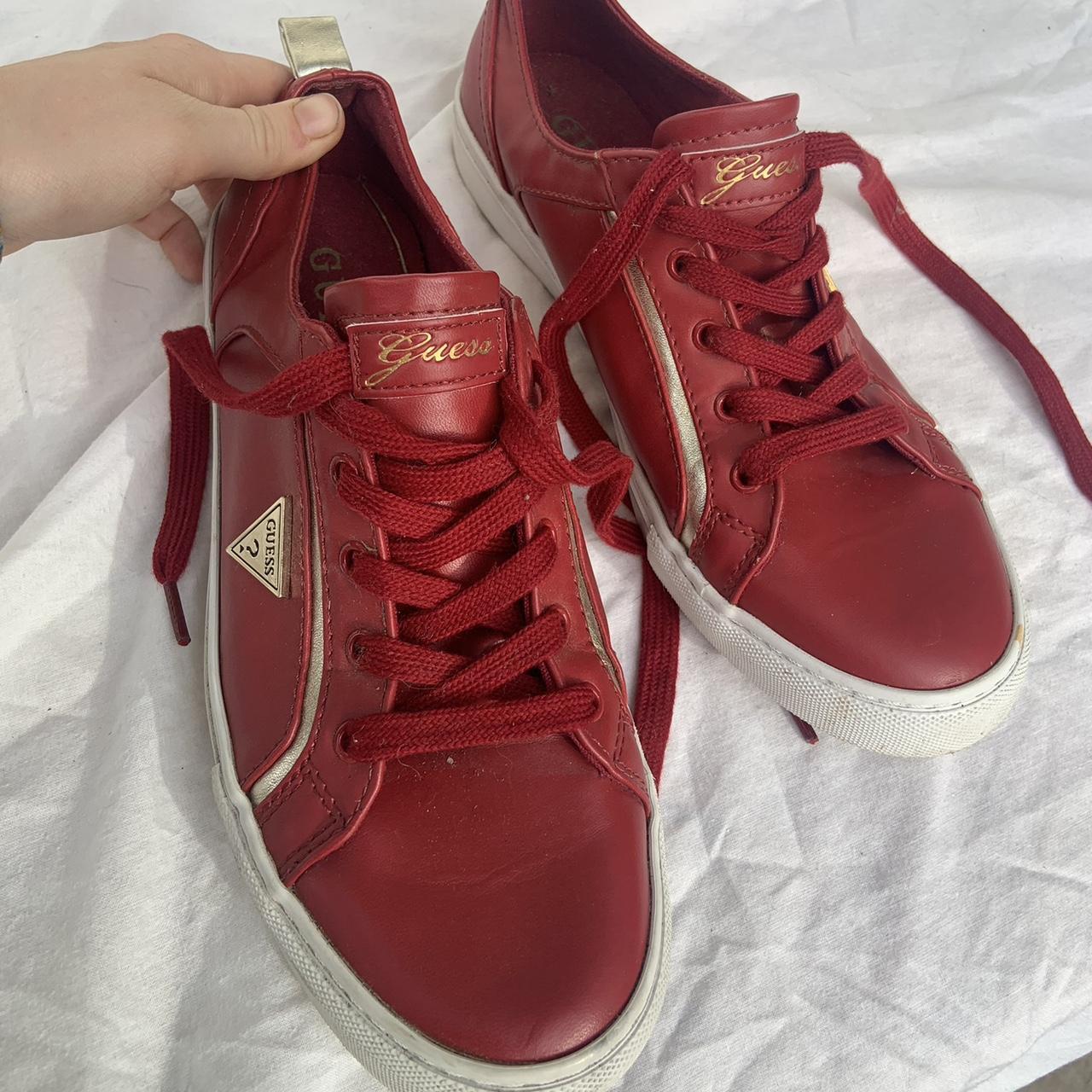 Guess fashion sneakers red