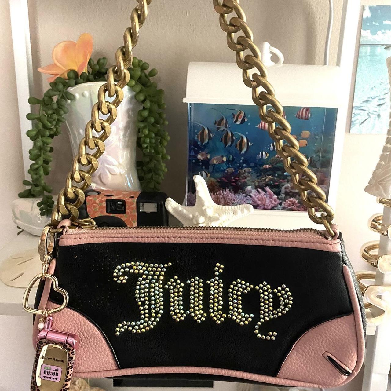 JUICY COUTURE ハートリボンバック Juicy Couture Women's Heart Tote Crossbody Bag Set with Gift