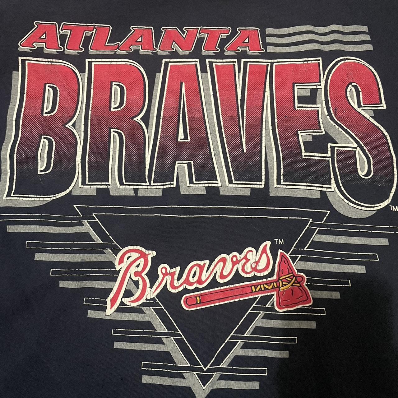 Vintage 1991 MLB Atlanta Braves Shirt, Unisex - Depop