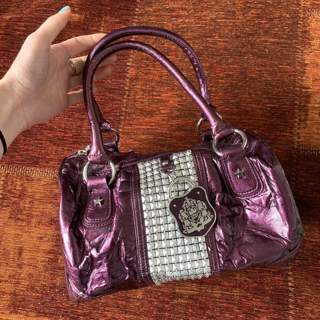gorgeous y2k vintage purple studded bag •brand- | Depop
