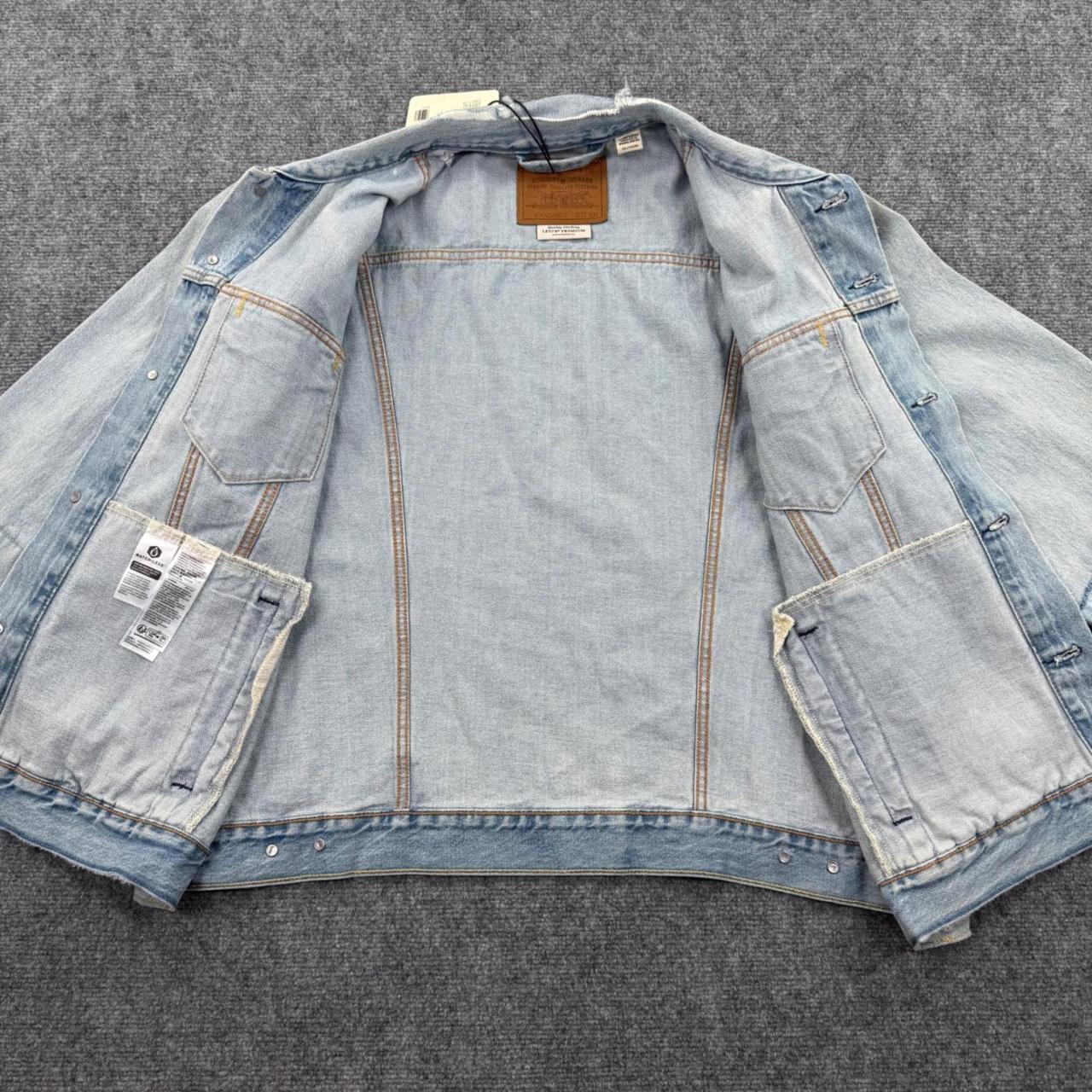 Preloved Men's Shacket Jacket - Blue - XXL – Levi… - image 8