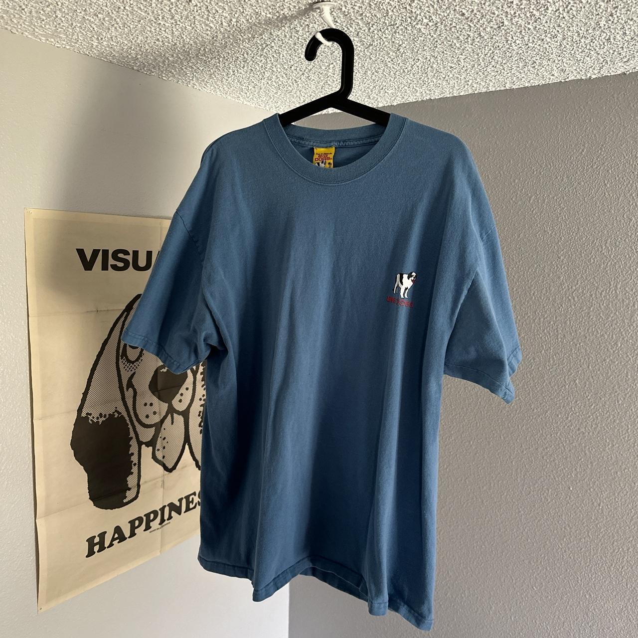 Men's Blue Tshirt Depop