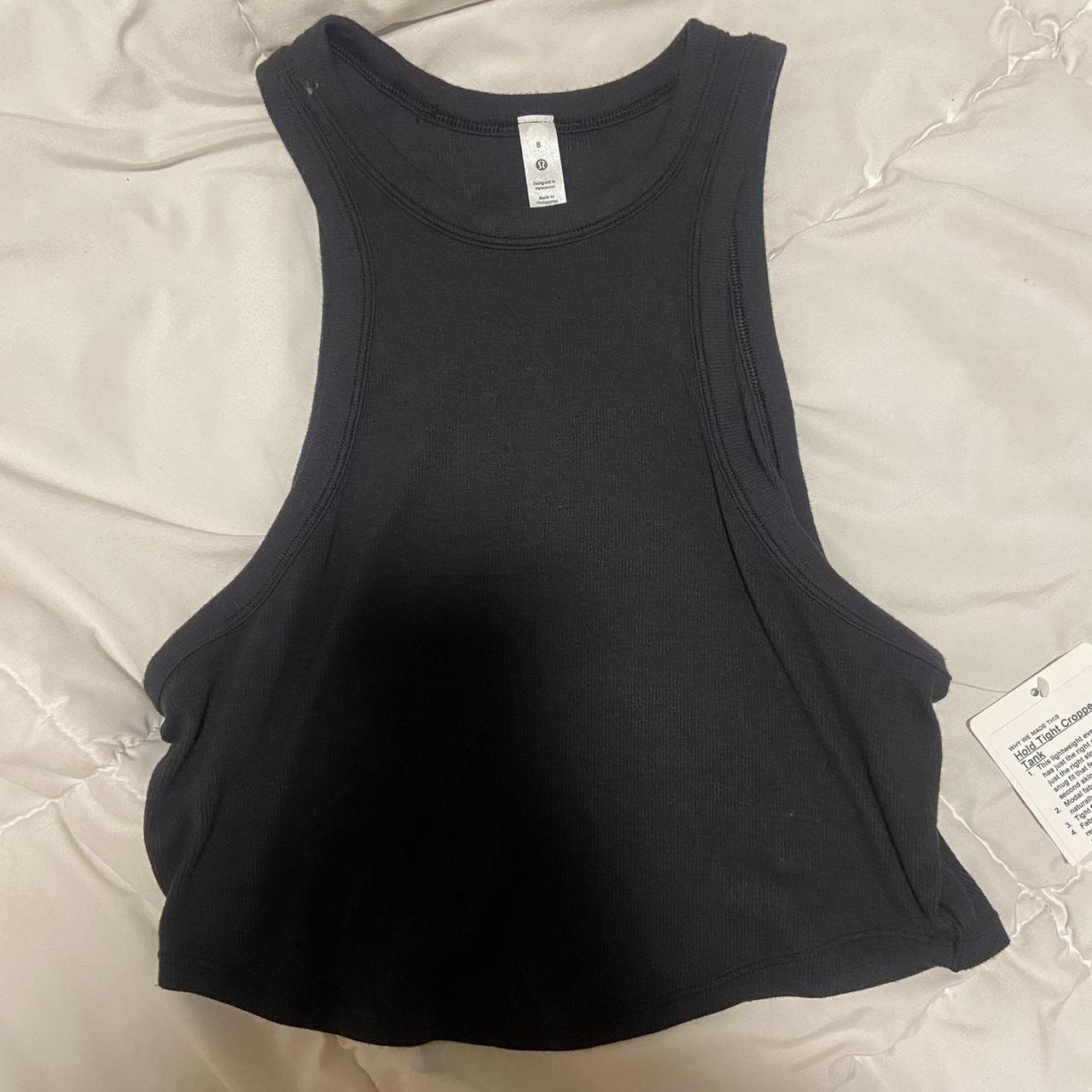 Black velvety camisole. Size small but could fit a - Depop