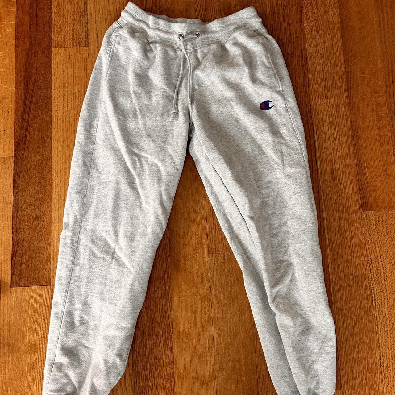 Gray champion 2024 sweatpants womens