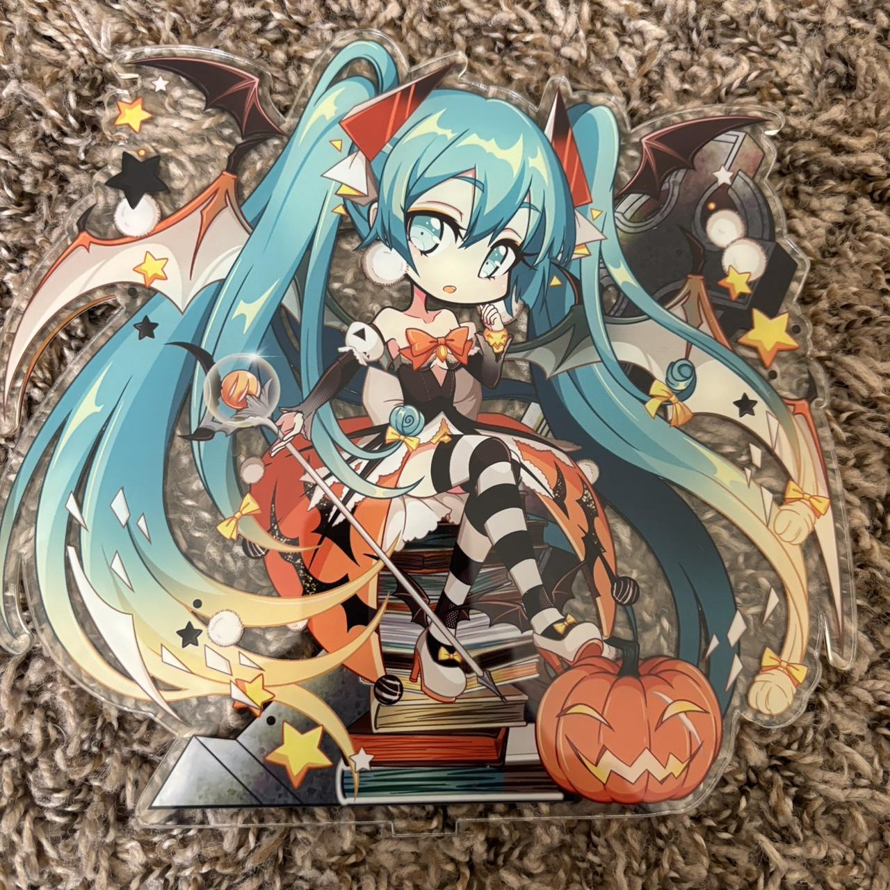 KAYOZIA Halloween miku double sided standee Sad to | Depop