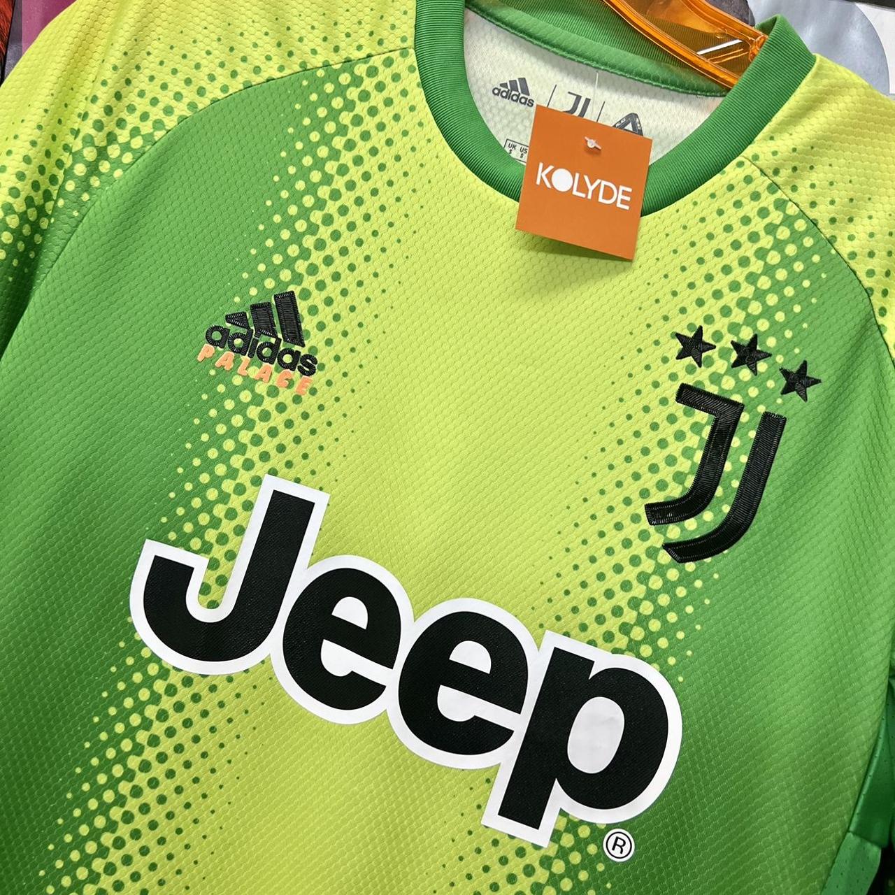 Adidas x Palace Juventus futbol collab jersey, worn | Depop