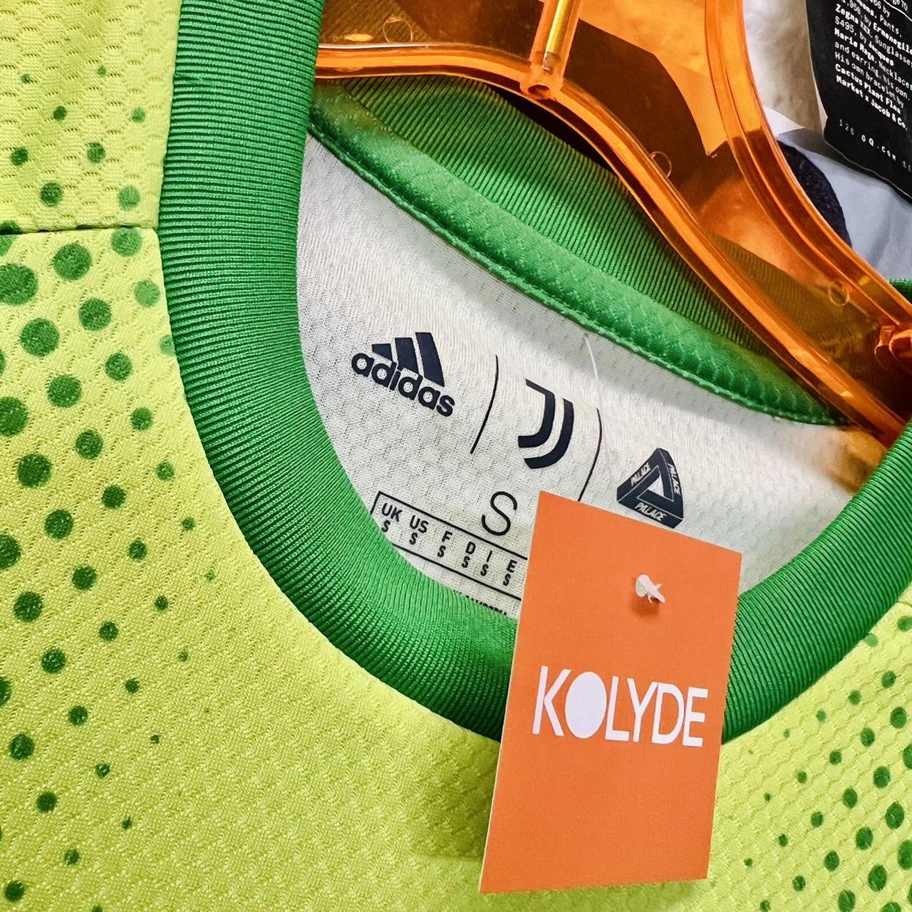 Adidas x Palace Juventus futbol collab jersey, worn | Depop