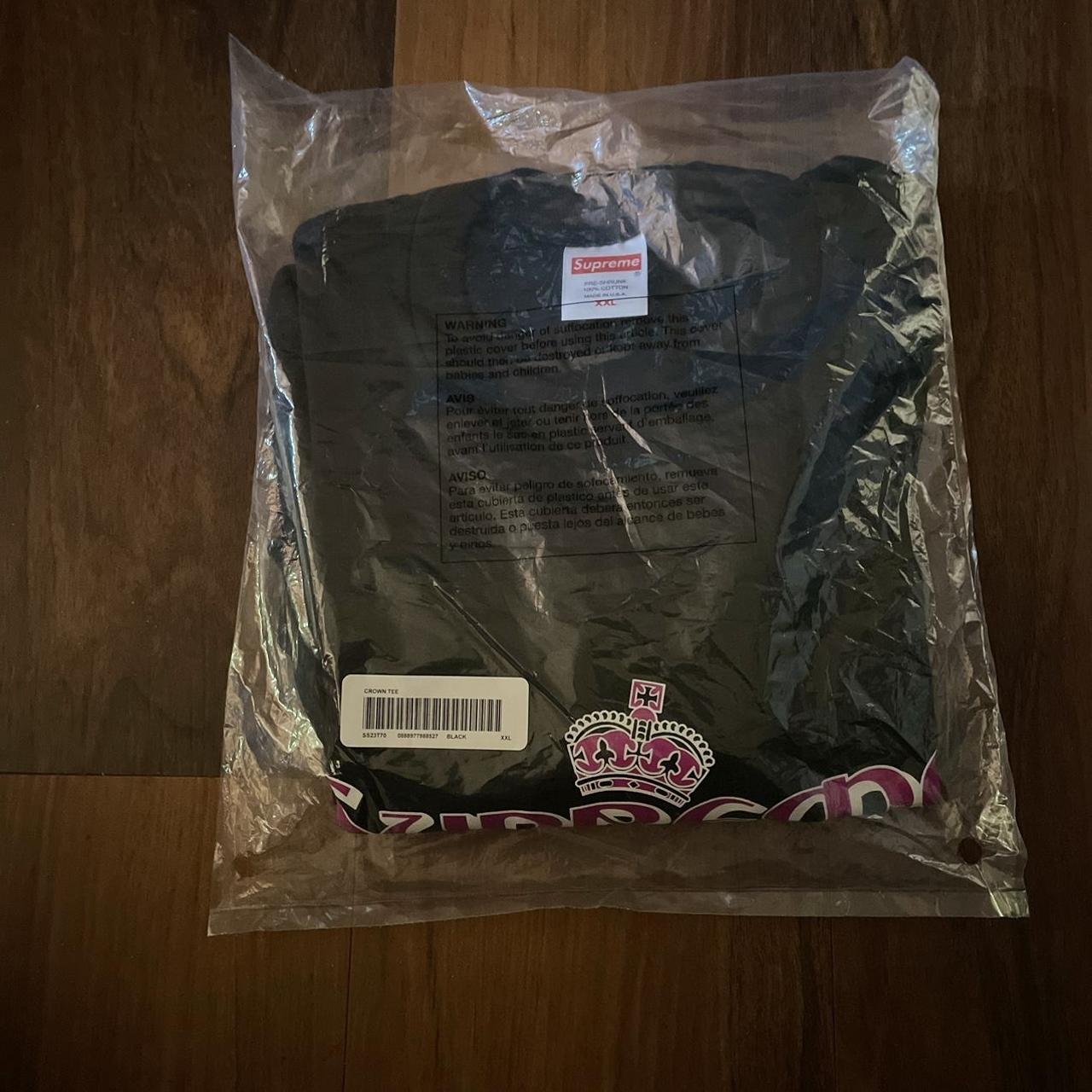 Supreme Crown Tee Size XXL, This item is brand...