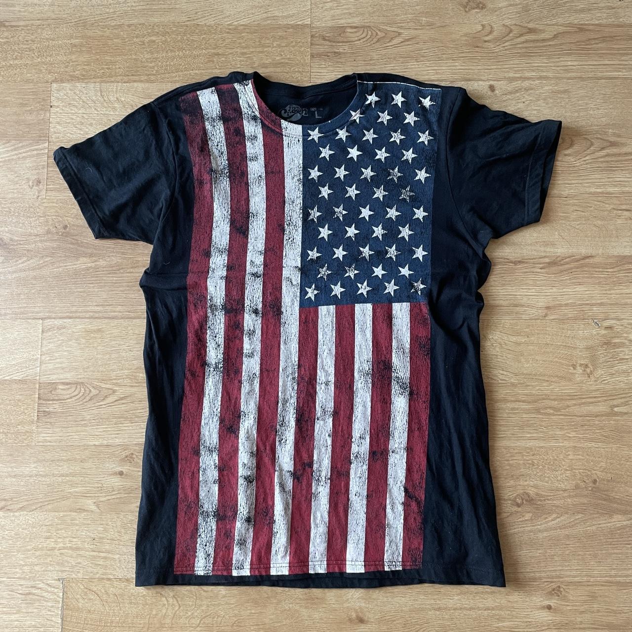 Vintage Flag of the United States t-shirt #vintage... - Depop