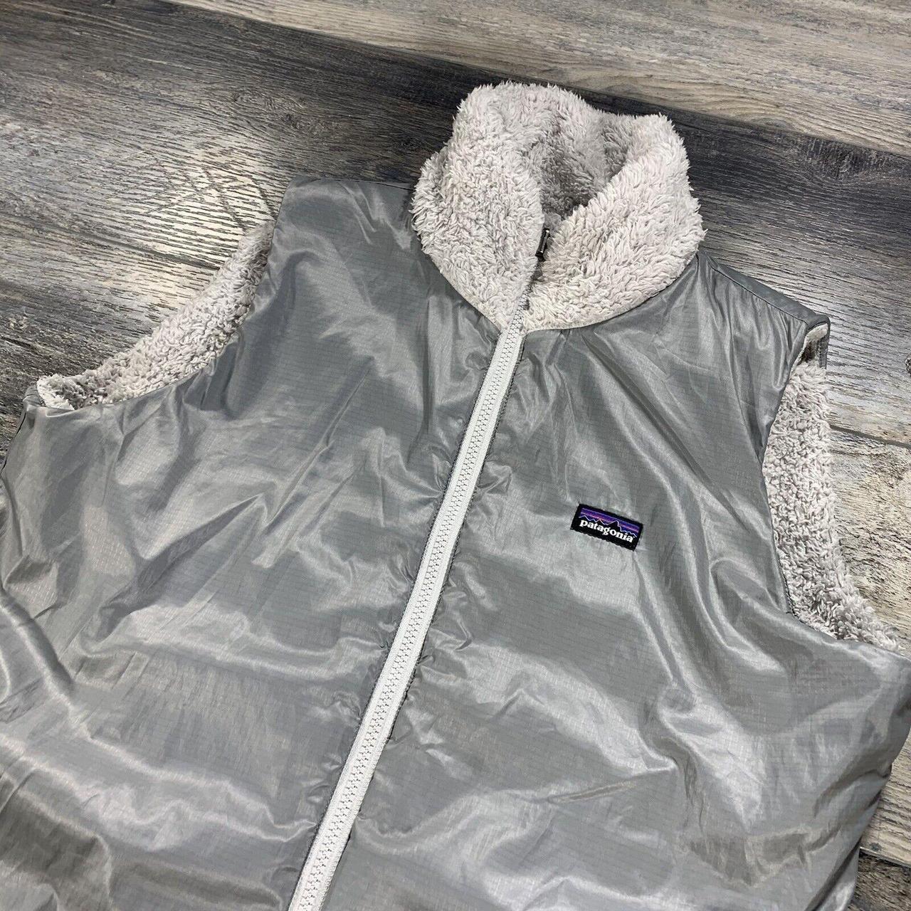 Patagonia Los Gatos Deep Pile Reversible Fleece Vest Depop