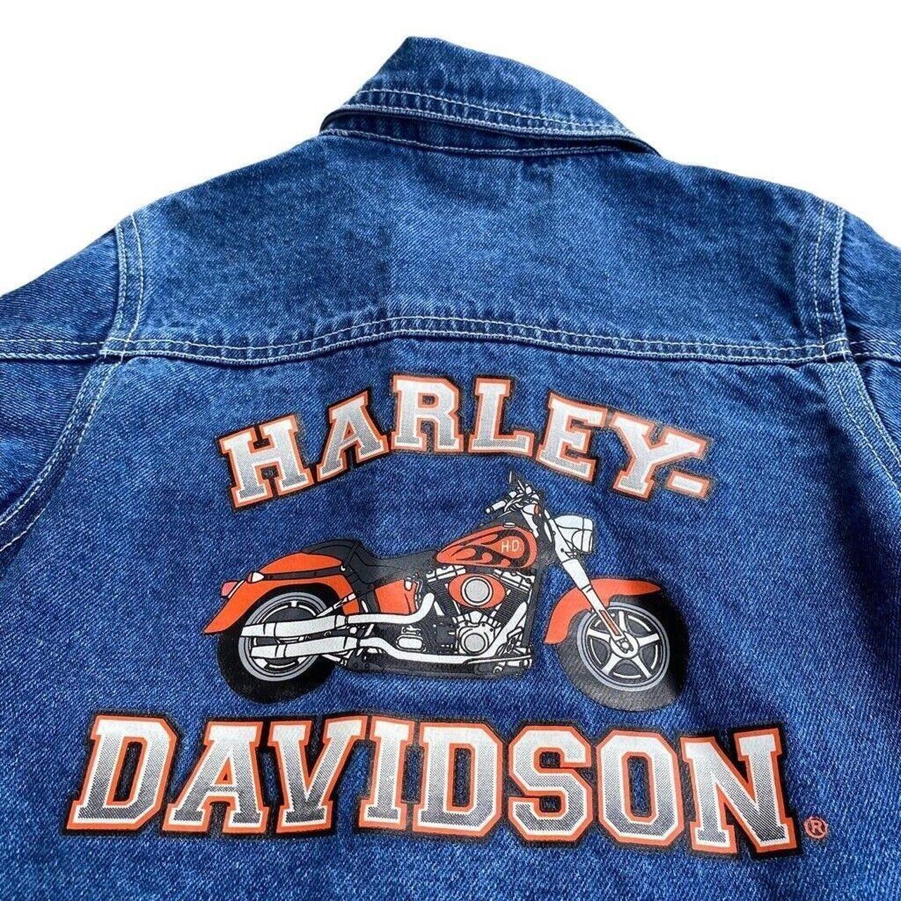 Blue harley hot sale davidson jacket