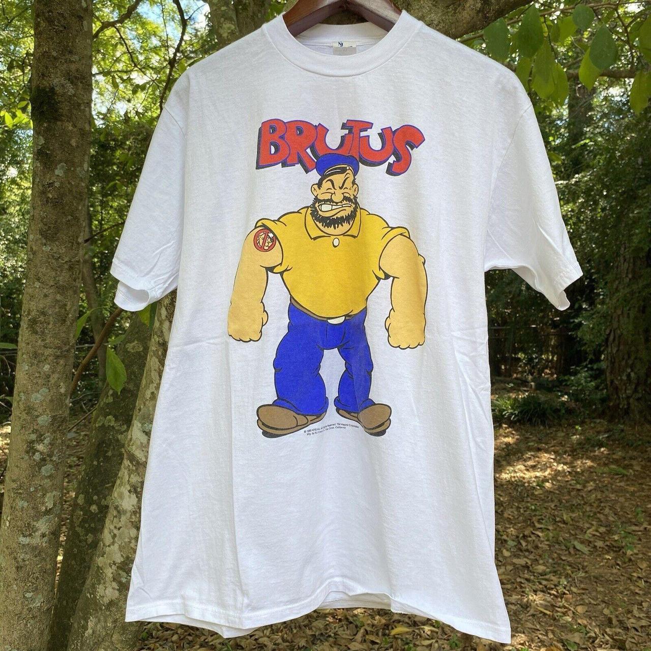 Vintage 90s Popeye Brutus T Shirt Mens Size XL USA - Depop