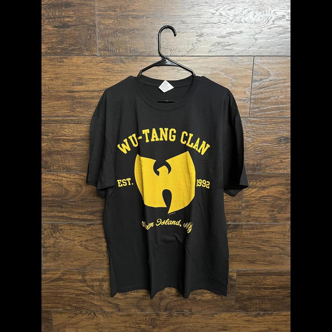 Vintage wu tang shirt mens staten island Hospital Wu Tang Rap hot Tee xxl Scan