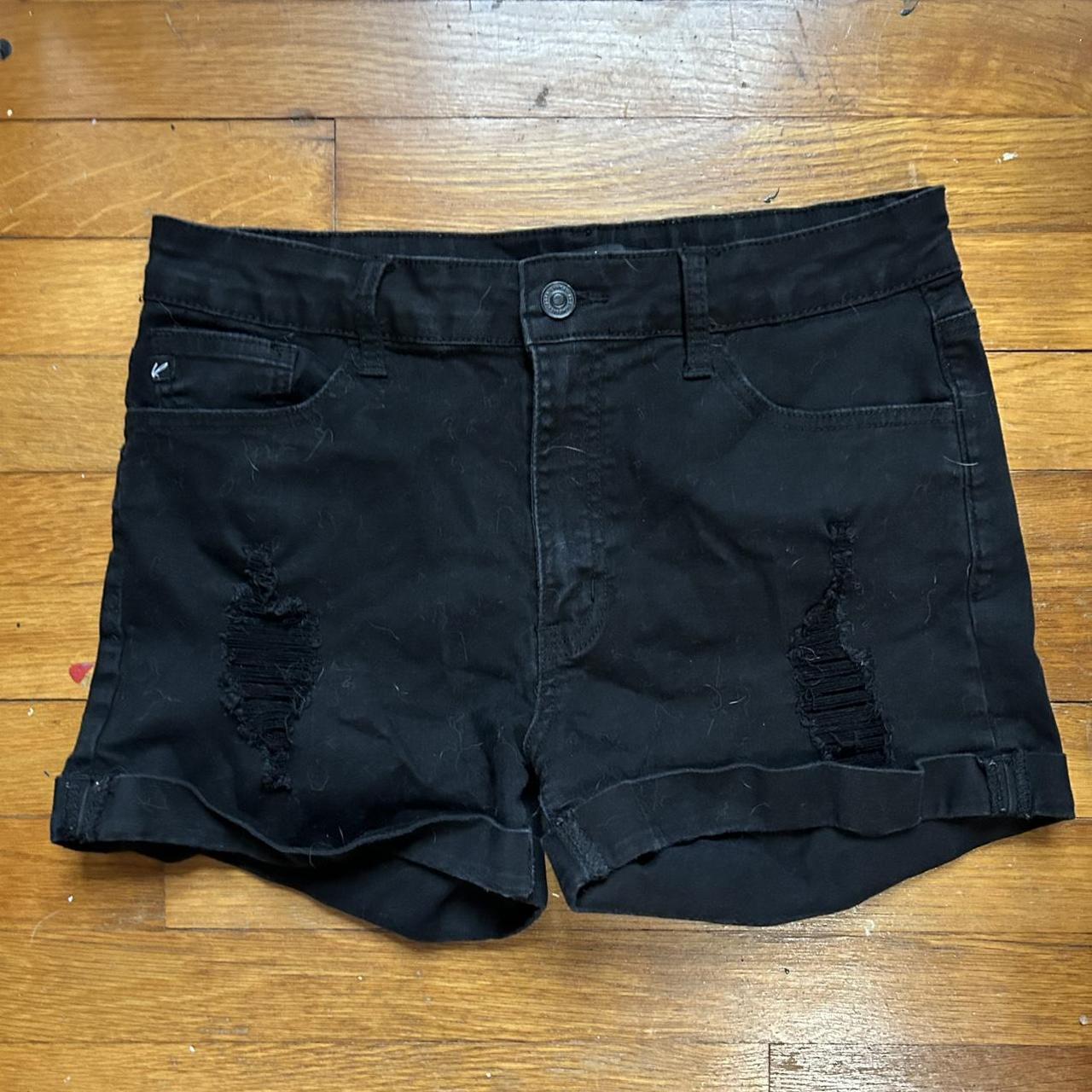 KanCan Women's Black Shorts Depop