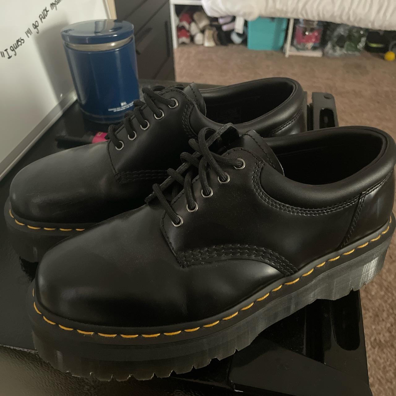 Dr. Martens 8053 Leather Platform Black Amazing... - Depop