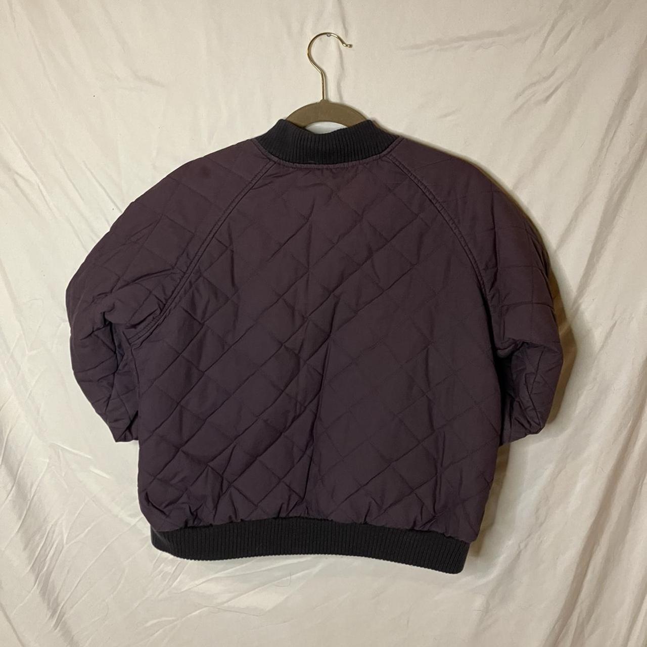 Purple Columbia bomber jacket‼️ Size M Fits S/M - Depop