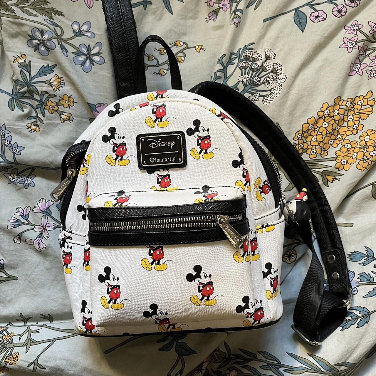 Loungefly Women's White and Black Bag | Depop