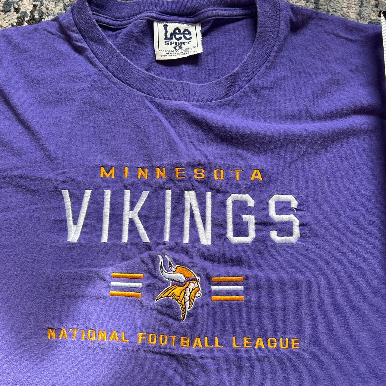 Minnesota Viking On Field Apparel Shirt Model - Depop