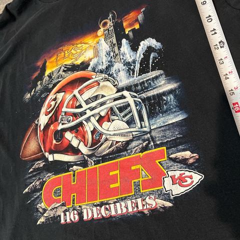 True Vintage Kansas City Chiefs Arrowhead Stadium 116 Decibels T Shirt Mens  XL