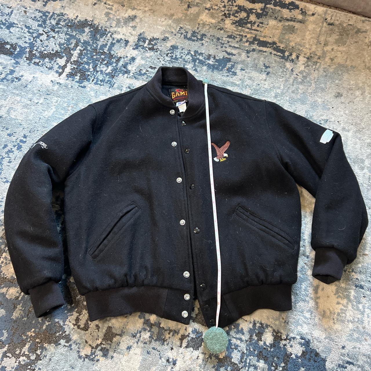 VINTAGE WHITE SOX VARSITY JACKET OPEN TO OFFERS - Depop