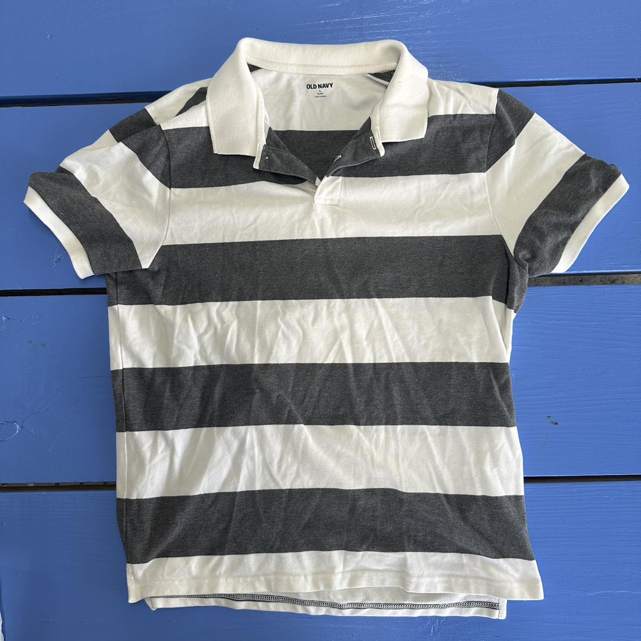 Old Navy Polo Striped Depop
