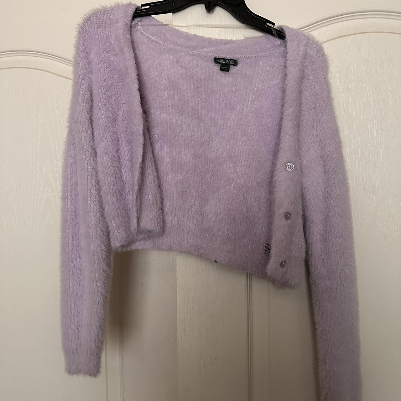 Wild Fable Women S Purple Cardigan Depop