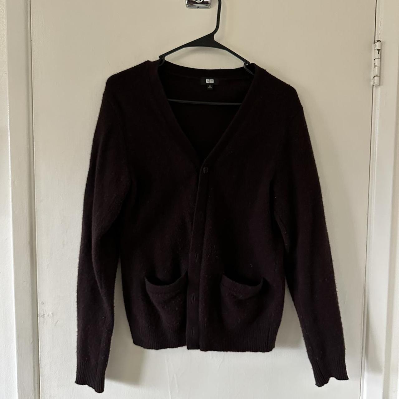 UNIQLO Men's Brown Cardigan | Depop