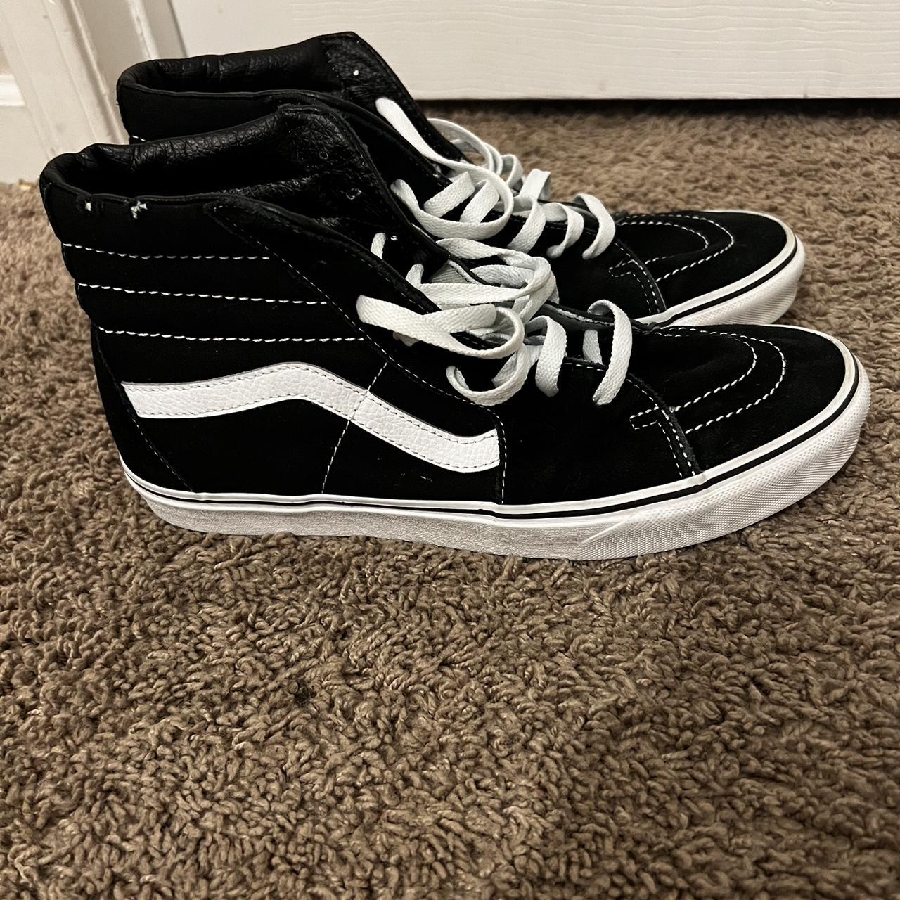 Vans sk8 high Great quality Never wear them Size 10 - Depop