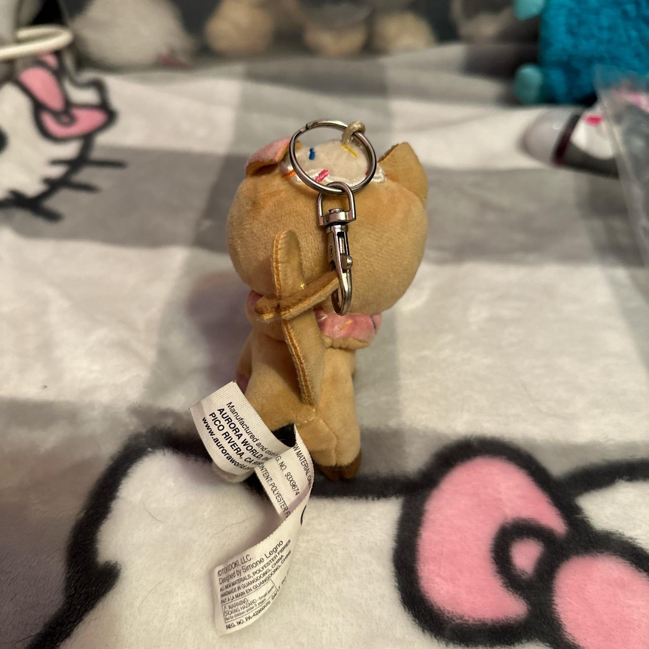 Tokidoki donut cat key chain Willing to accept - Depop