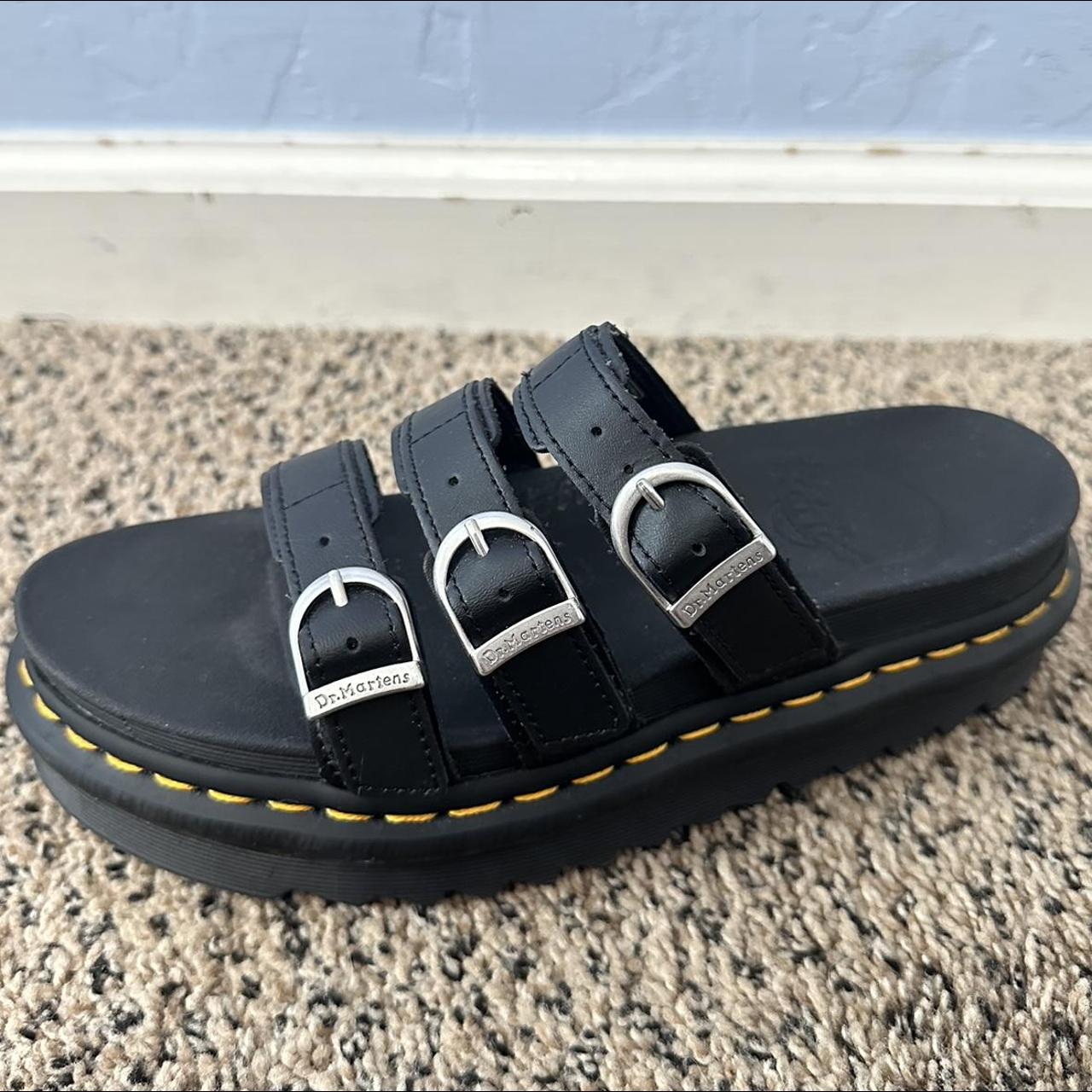 3 Strap Size 7 Dr. Martin sandals. These have been... - Depop