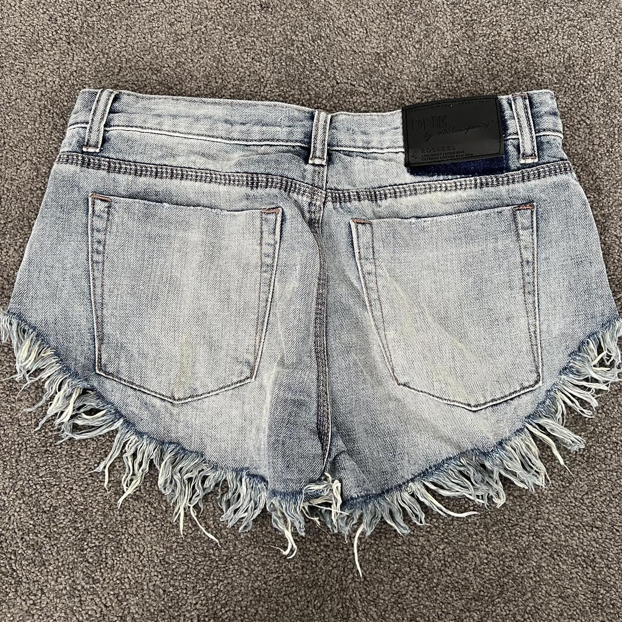 Size 24 one teaspoon shorts. Worn once, perfect... Depop
