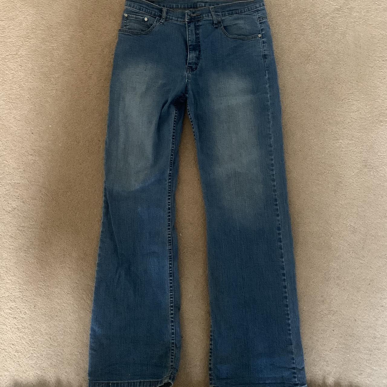 vintage coquette jeans, similar to brandy melville... Depop