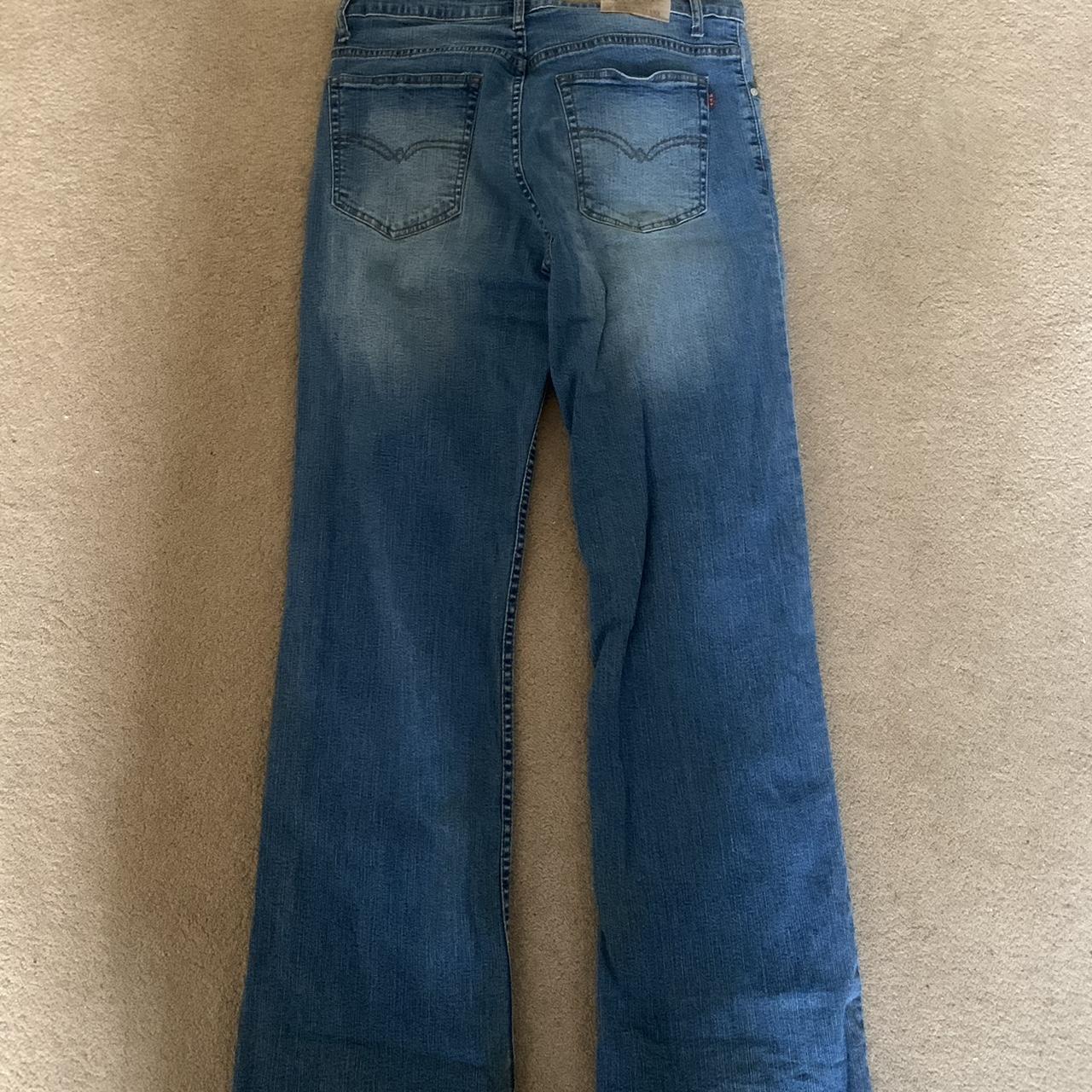 vintage coquette jeans, similar to brandy melville... - Depop