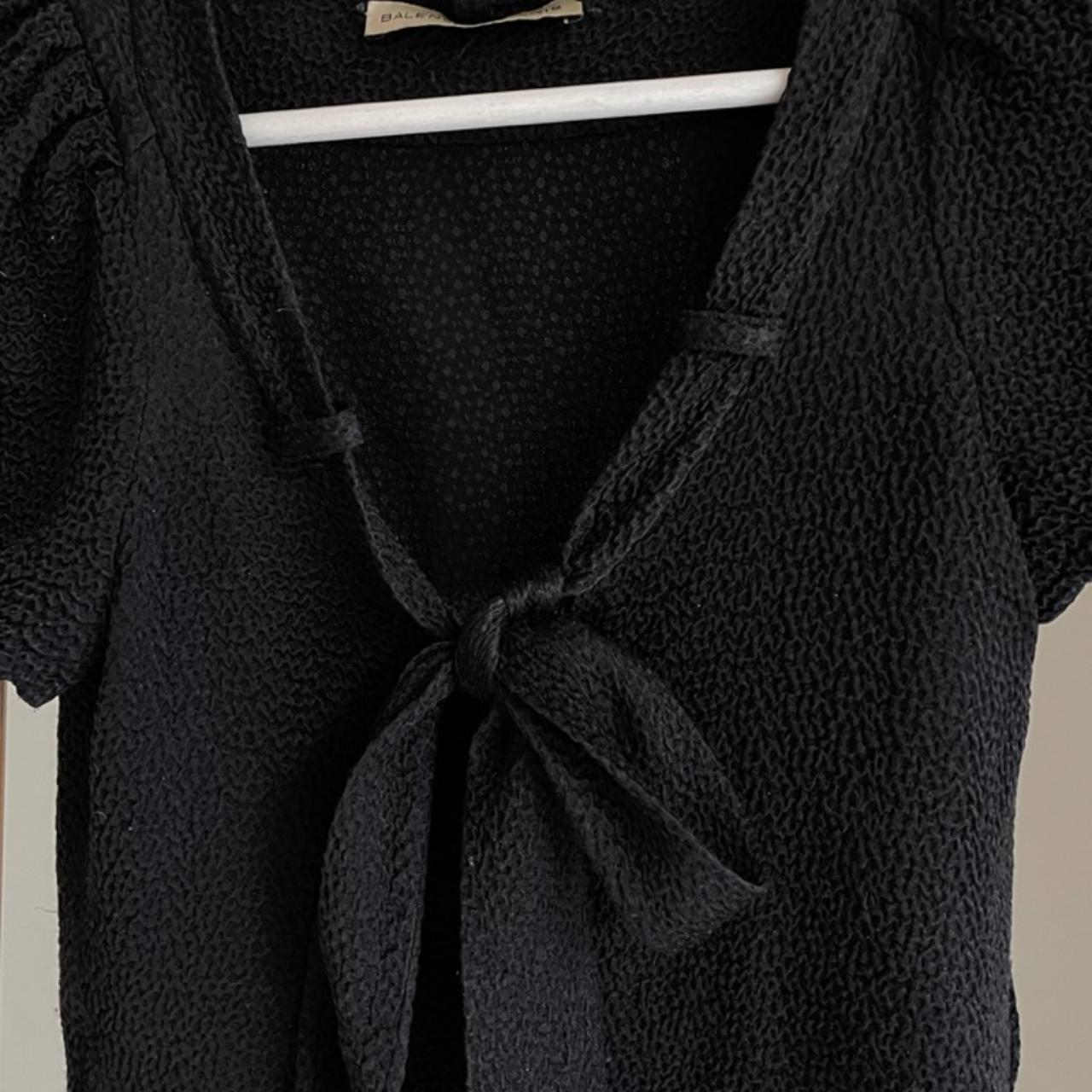 Balenciaga Women's Black Blouse