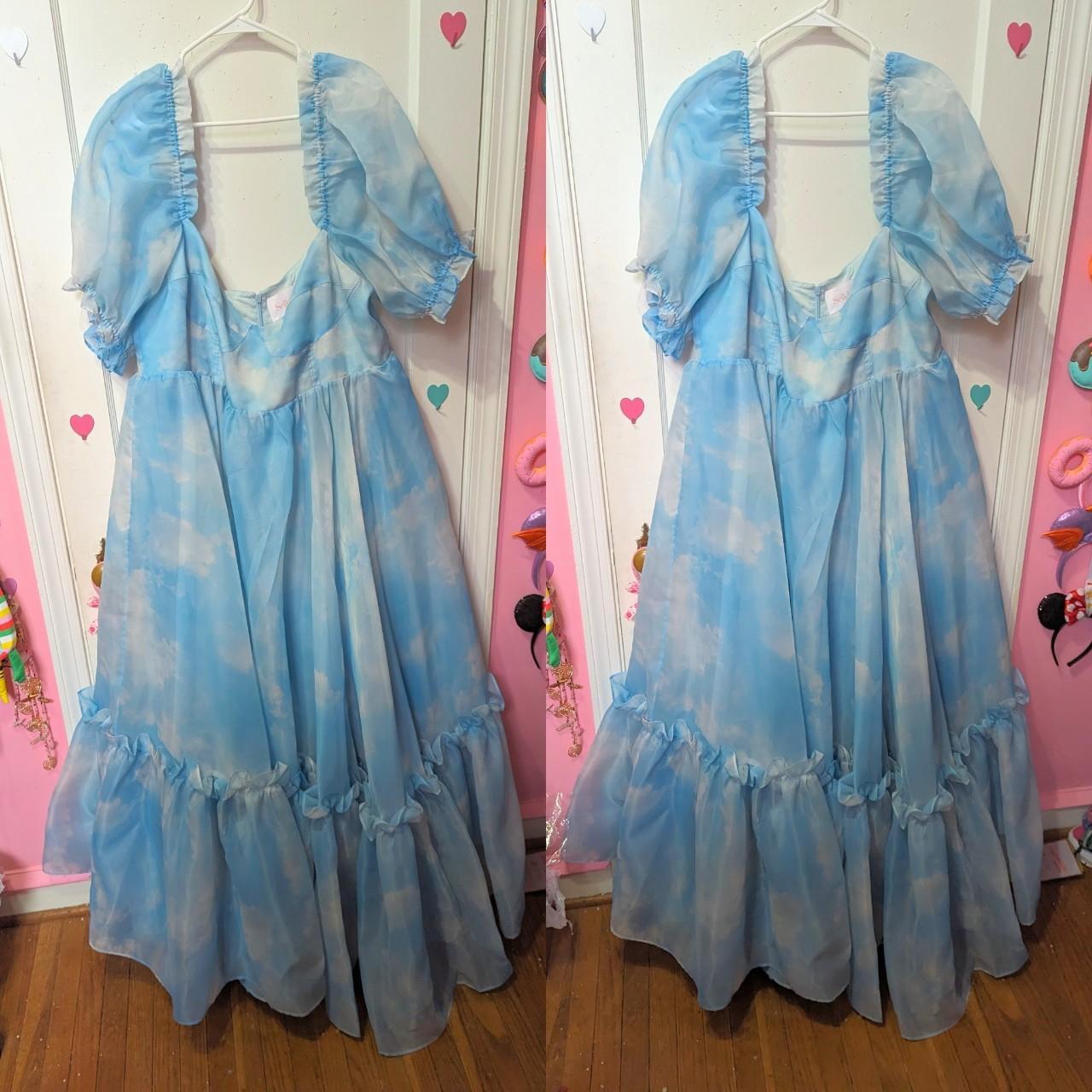 Selkie Plus Size Head In The Clouds Ritz Gown size... Depop