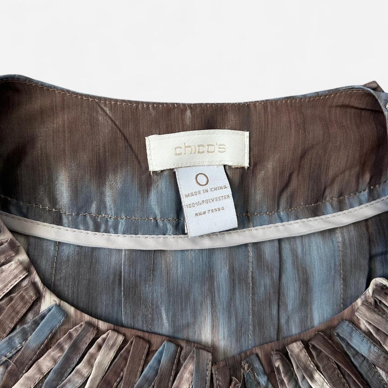 Chico's Women's Polyester Jacket - Multi/Brown - … - image 2