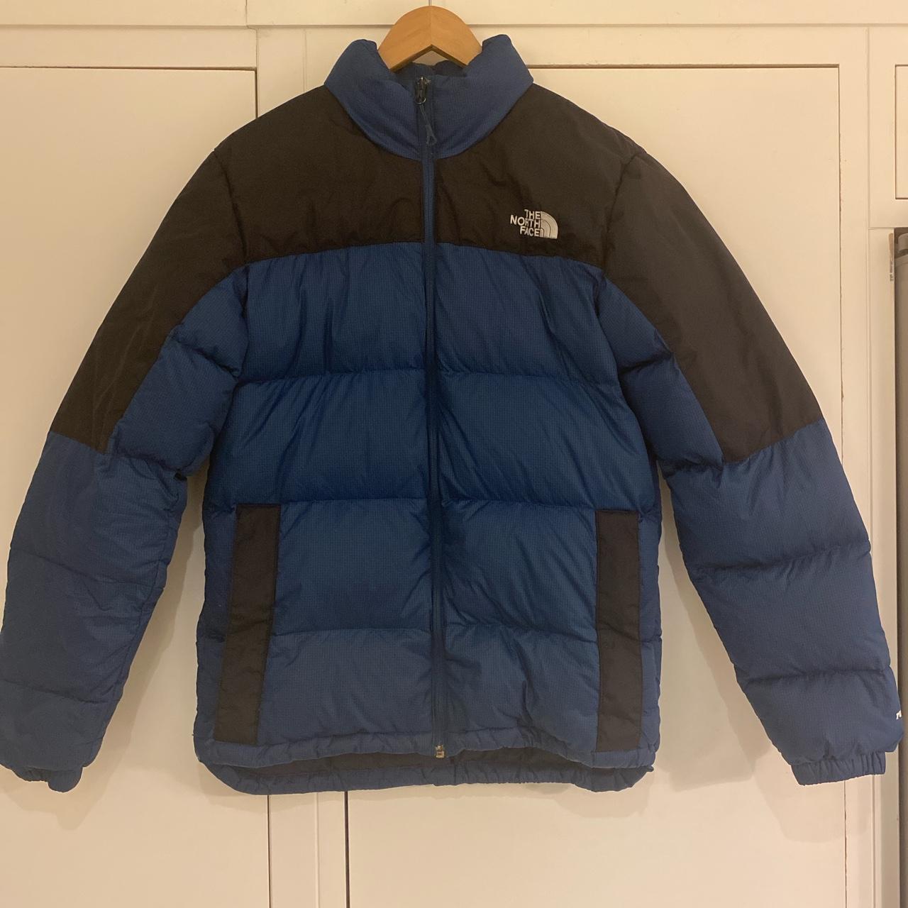 THE NORTH FACE MONTEREY BLUE DIABLO DOWN... - Depop