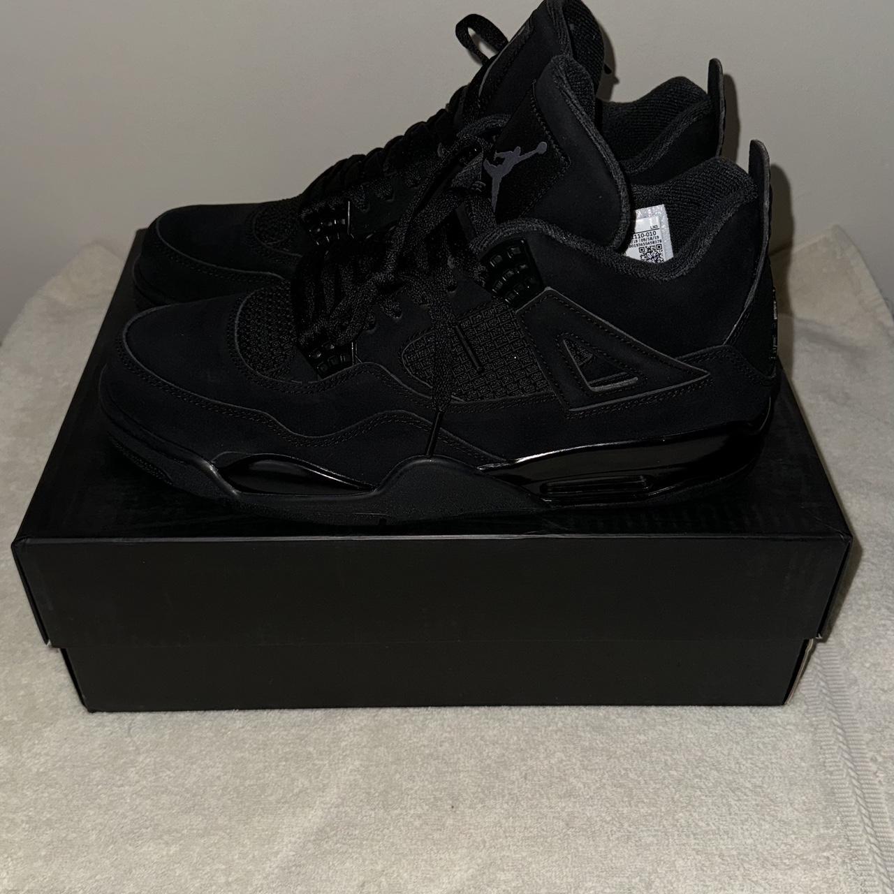 black cats jordan 4 gs