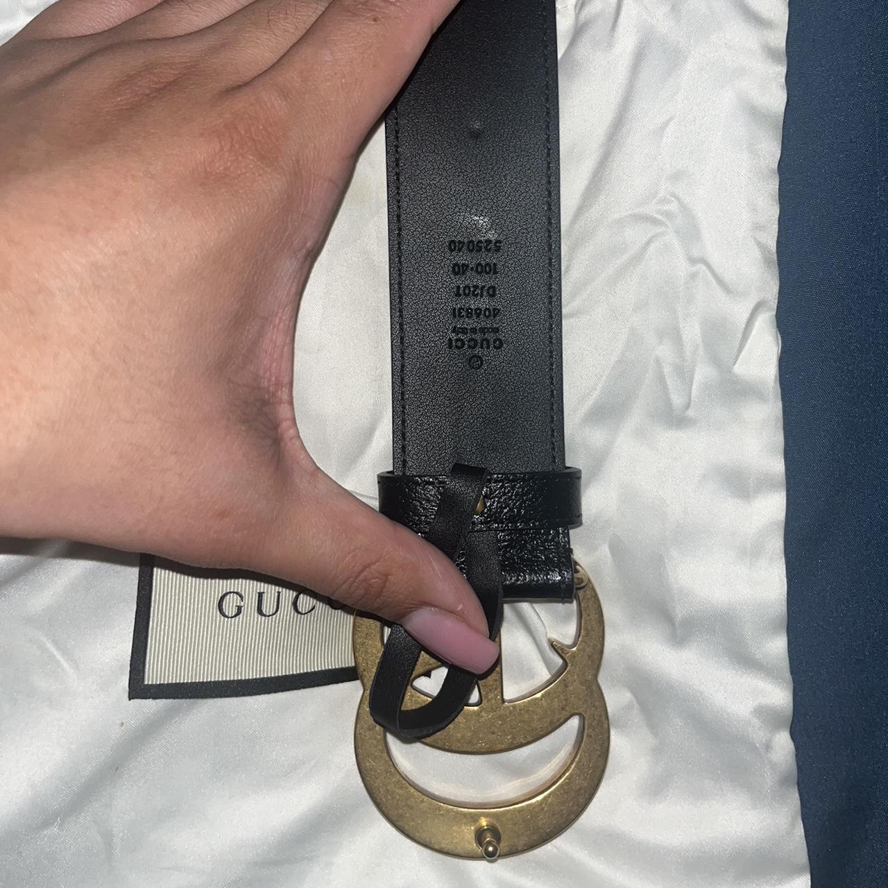 mens gold gucci belt