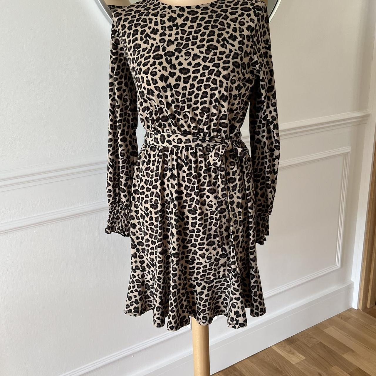 Oasis leopard fashion dress